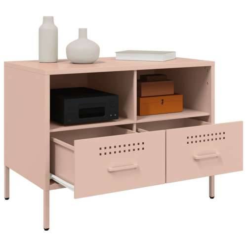 TV ormarići 2 kom ružičasti 68 x 39 x 50,5 cm čelični - Ružičasta 2 Cijena