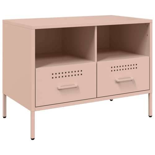 TV ormarići 2 kom ružičasti 68 x 39 x 50,5 cm čelični - Ružičasta 2 Cijena