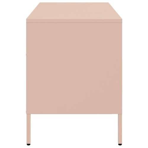TV ormarići 2 kom ružičasti 68 x 39 x 50,5 cm čelični - Ružičasta 2 Cijena