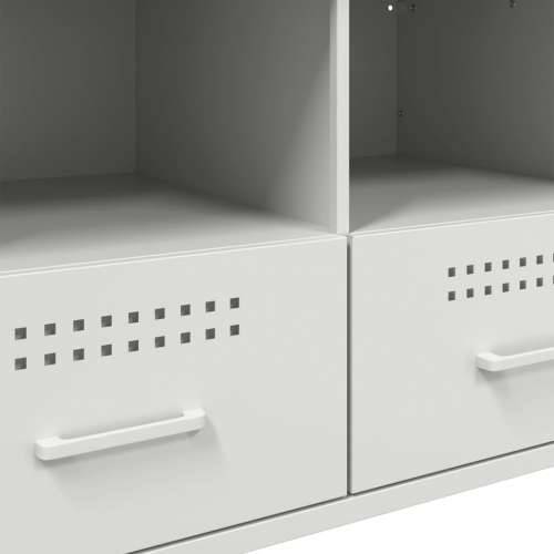 TV ormarići 2 kom bijeli 68 x 39 x 50,5 cm čelični - Bijela 2 Cijena