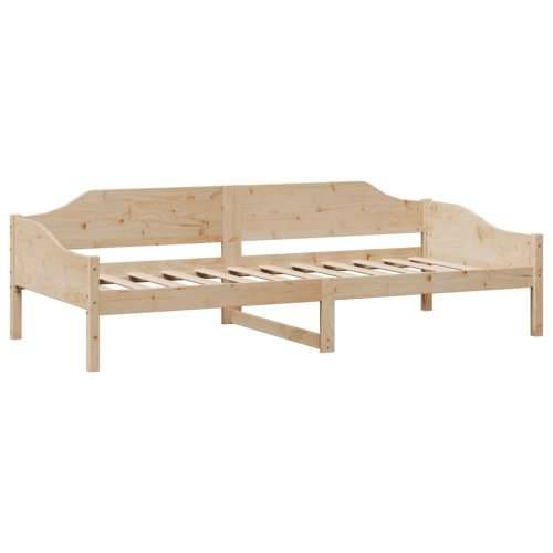 Okvir kreveta bez madraca 90 x 200 cm od masivne borovine - Prirodna 90 x 200 cm Cijena
