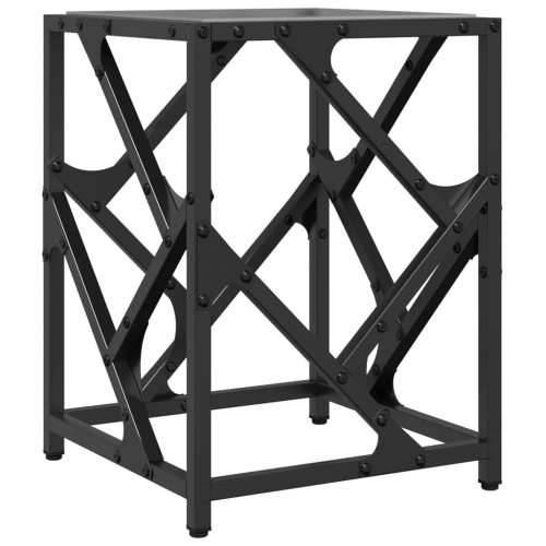 Stolić za kavu s crnom staklenom površinom 30x30x41 cm čelik - crno staklo 30 x 30 x 41 cm 1 Cijena