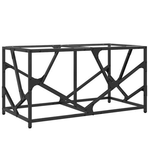 Stolić s prozirnom staklenom površinom 78,5x40x41 cm čelik - Transparentan 1 Cijena
