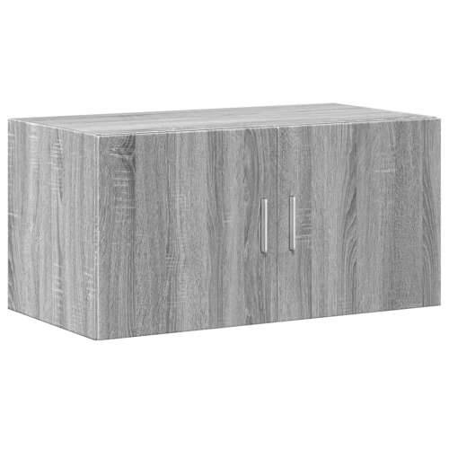 Zidni ormarić boja hrasta sonome 80x42,5x40cm konstruirano drvo - Sivi hrast sonoma 1 Cijena