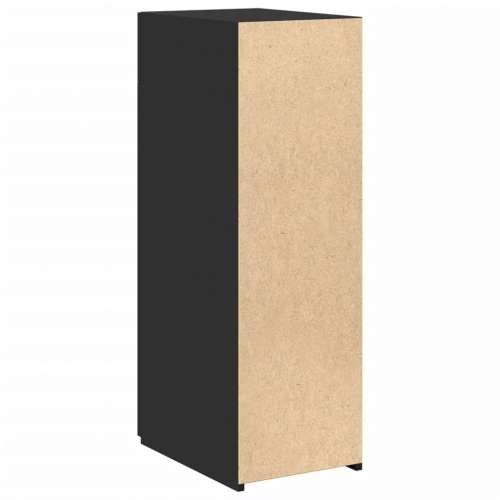 Komoda crna 30 x 42,5 x 93 cm od konstruiranog drva - Crna 1 Cijena