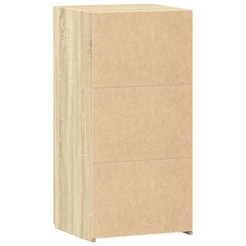Komoda boja hrasta sonome 45 x 42,5 x 93 cm konstruirano drvo - sonoma hrast 1 Cijena