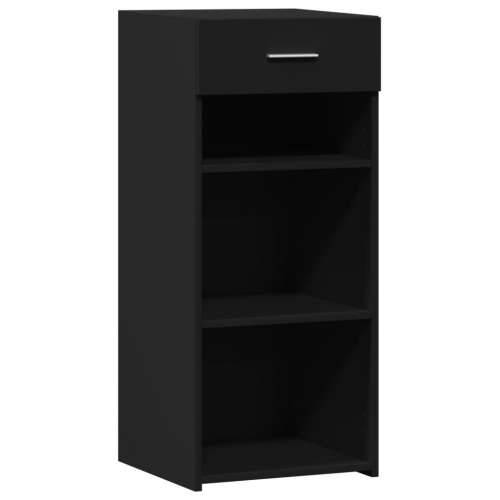 Komoda crna 40 x 42,5 x 93 cm od konstruiranog drva - Crna 1 Cijena