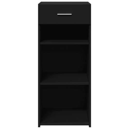 Komoda crna 40 x 42,5 x 93 cm od konstruiranog drva - Crna 1 Cijena