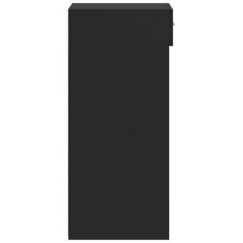 Komoda crna 40 x 42,5 x 93 cm od konstruiranog drva - Crna 1 Cijena