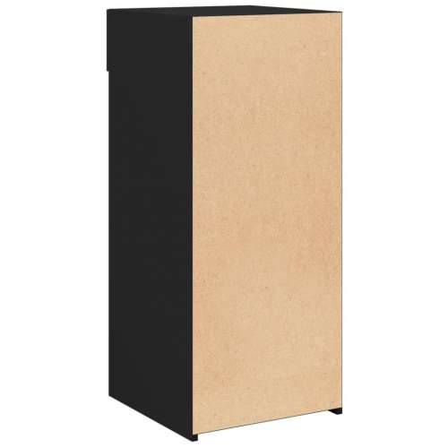 Komoda crna 40 x 42,5 x 93 cm od konstruiranog drva - Crna 1 Cijena