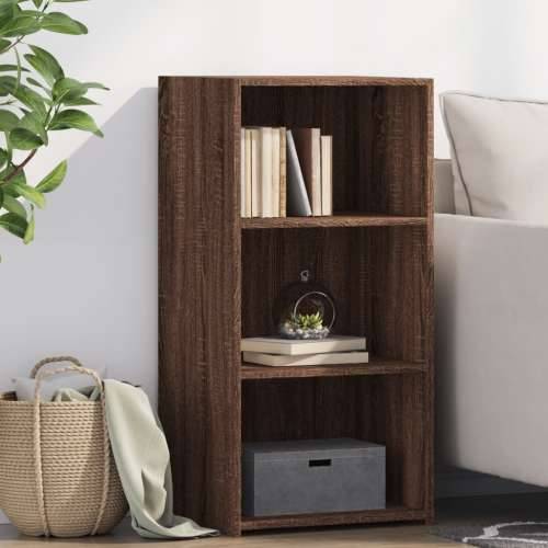 Komoda boja smeđeg hrasta 45x41x93 cm konstruirano drvo - Smeđi hrast 1 Cijena