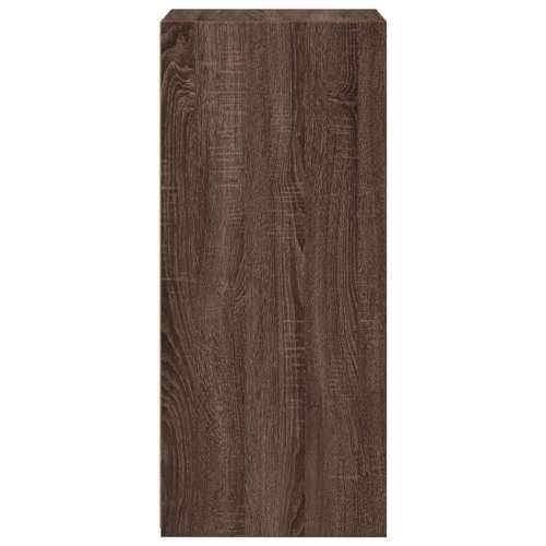 Komoda boja smeđeg hrasta 45x41x93 cm konstruirano drvo - Smeđi hrast 1 Cijena