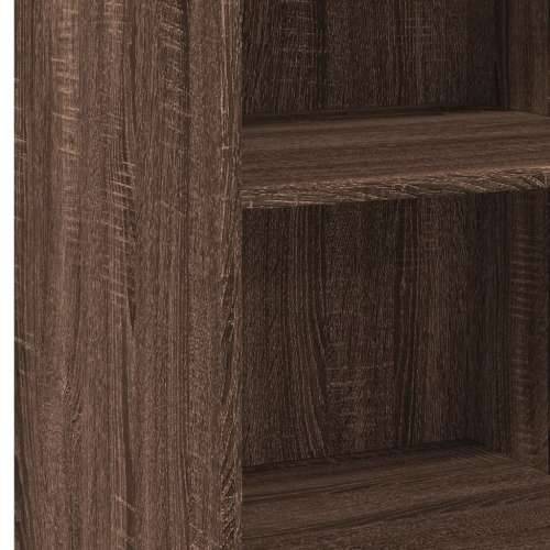 Komoda boja smeđeg hrasta 45x41x93 cm konstruirano drvo - Smeđi hrast 1 Cijena