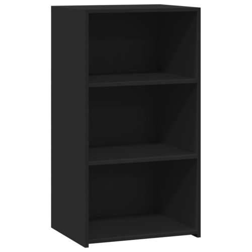 Komoda crna 50x41x93 cm od konstruiranog drva - Crna 1 Cijena