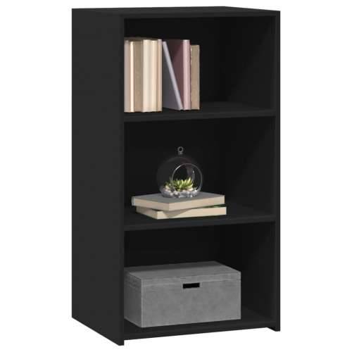 Komoda crna 50x41x93 cm od konstruiranog drva - Crna 1 Cijena