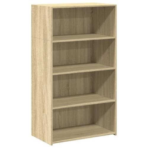 Visoka komoda boje hrasta 70 x 41 x 124 cm konstruirano drvo - sonoma hrast 1 Cijena