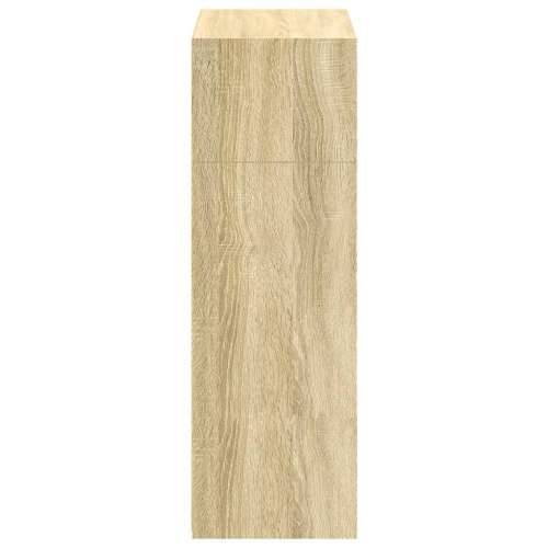 Visoka komoda boje hrasta 70 x 41 x 124 cm konstruirano drvo - sonoma hrast 1 Cijena