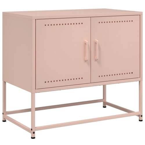 TV ormarić ružičasti 68,5 x 39 x 60,5 cm čelični - Ružičasta 1 Cijena