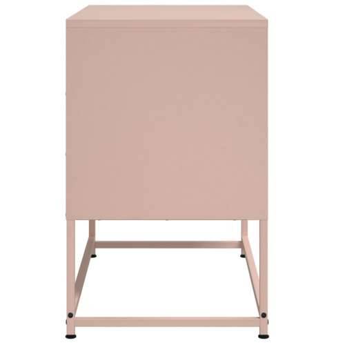 TV ormarić ružičasti 68,5 x 39 x 60,5 cm čelični - Ružičasta 1 Cijena