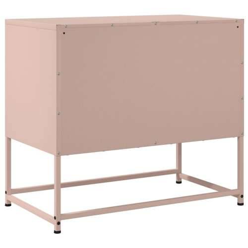 TV ormarić ružičasti 68,5 x 39 x 60,5 cm čelični - Ružičasta 1 Cijena