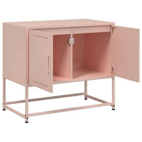 TV ormarić ružičasti 68,5 x 39 x 60,5 cm čelični - Ružičasta 1 Cijena