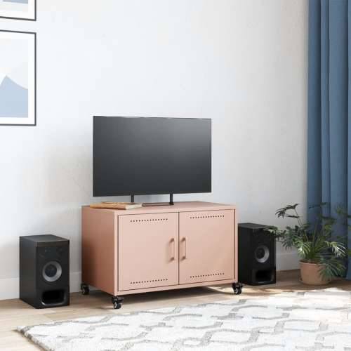 TV ormarić ružičasti 68 x 39 x 43,5 cm čelik - Ružičasta 1 Cijena