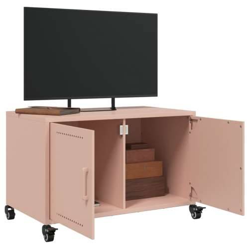 TV ormarić ružičasti 68 x 39 x 43,5 cm čelik - Ružičasta 1 Cijena