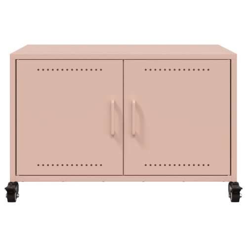TV ormarić ružičasti 68 x 39 x 43,5 cm čelik - Ružičasta 1 Cijena