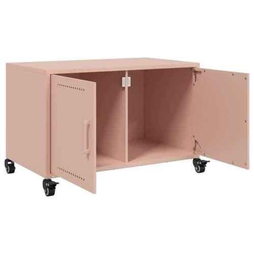 TV ormarić ružičasti 68 x 39 x 43,5 cm čelik - Ružičasta 1 Cijena