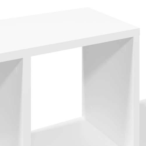 Zidna polica bijela 100 x 20 x 53 cm od konstruiranog drva - Bijela 1 Cijena