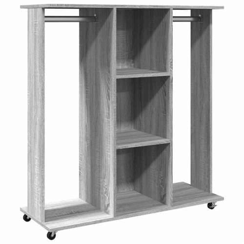 Ormar s kotačima sivi hrast 102 x 38 x 110 cm konstruirano drvo - Sivi hrast sonoma 1 Cijena