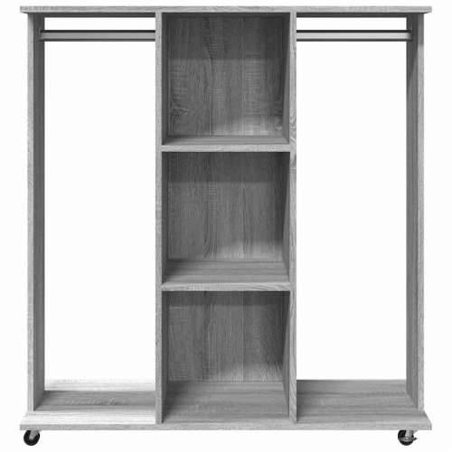 Ormar s kotačima sivi hrast 102 x 38 x 110 cm konstruirano drvo - Sivi hrast sonoma 1 Cijena