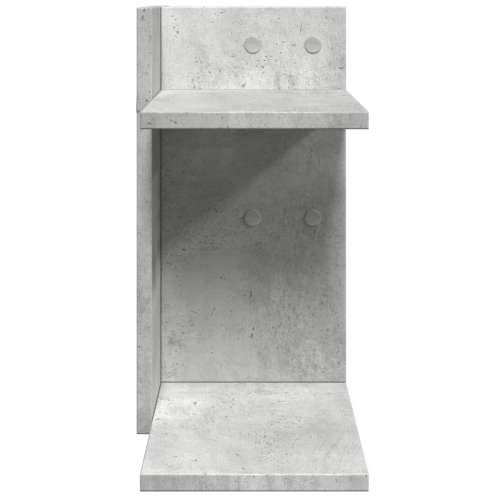 Organizator za stol boja betona 42x21,5x42 cm konstruirano drvo - Beton siva Cijena