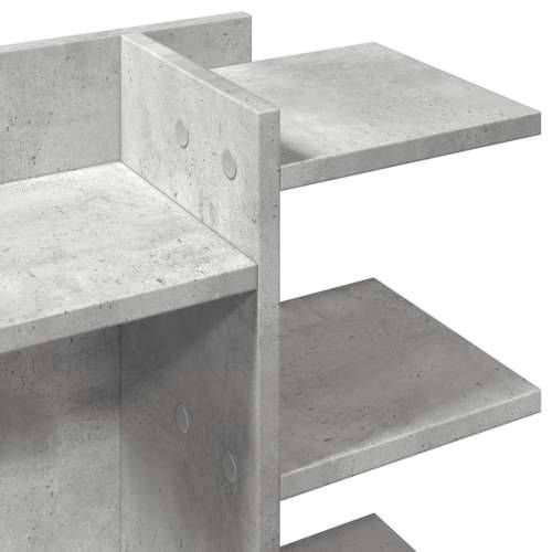 Organizator za stol boja betona 42x21,5x42 cm konstruirano drvo - Beton siva Cijena