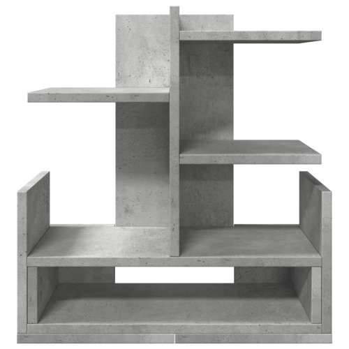 Organizator za stol boja betona 49x20x52,5 cm konstruirano drvo - Beton siva Cijena