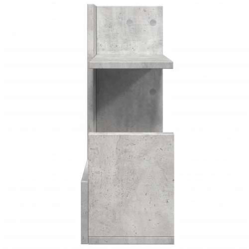 Organizator za stol boja betona 49x20x52,5 cm konstruirano drvo - Beton siva Cijena