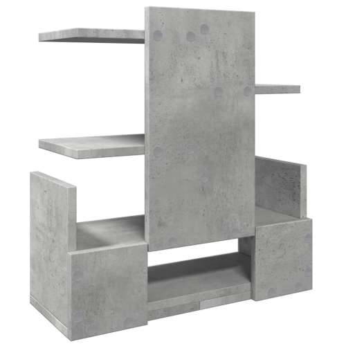 Organizator za stol boja betona 49x20x52,5 cm konstruirano drvo - Beton siva Cijena