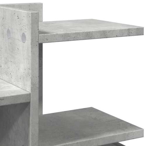 Organizator za stol boja betona 49x20x52,5 cm konstruirano drvo - Beton siva Cijena