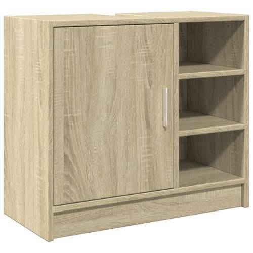 Ormarić za Lavabo - Umivaonik boja hrasta 63x29x55 cm konstruirano drvo - sonoma hrast 63 x 29 x 55 cm 1 Cijena
