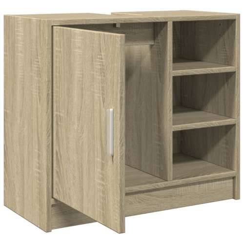 Ormarić za Lavabo - Umivaonik boja hrasta 63x29x55 cm konstruirano drvo - sonoma hrast 63 x 29 x 55 cm 1 Cijena
