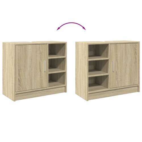 Ormarić za Lavabo - Umivaonik boja hrasta 63x29x55 cm konstruirano drvo - sonoma hrast 63 x 29 x 55 cm 1 Cijena