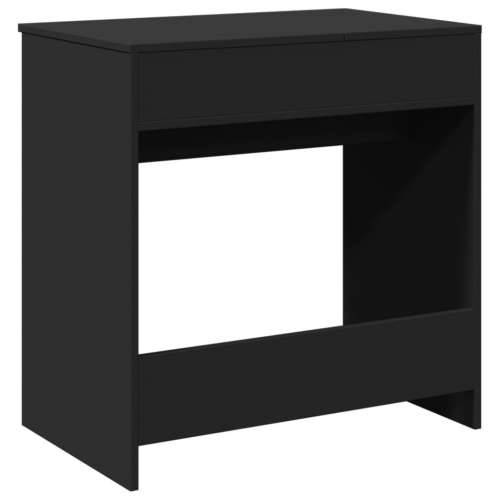 Toaletni stolić s ogledalom crni 73 x 46,5 x 120 cm - Crna 1 Cijena