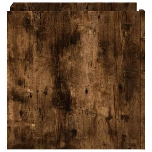 Noćni ormarić dimljena boja hrasta 45x50x50cm konstruirano drvo - Dimljeni hrast 1 Cijena