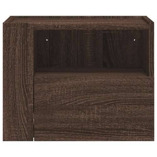 Zidni noćni ormarići 2 kom smeđa boja hrasta 45 x 30 x 35 cm - Smeđi hrast 2 Cijena