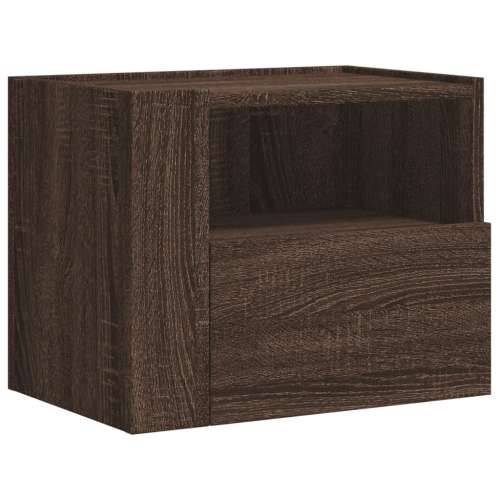 Zidni noćni ormarići 2 kom smeđa boja hrasta 45 x 30 x 35 cm - Smeđi hrast 2 Cijena
