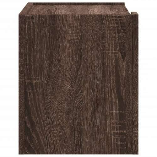 Zidni noćni ormarići 2 kom smeđa boja hrasta 45 x 30 x 35 cm - Smeđi hrast 2 Cijena