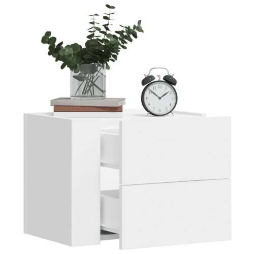 Zidni noćni ormarići 2 kom bijeli 45 x 30 x 35 cm - Bijela 2 Cijena