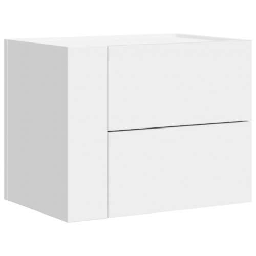 Zidni noćni ormarići 2 kom bijeli 45 x 30 x 35 cm - Bijela 2 Cijena