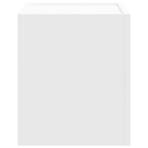 Zidni noćni ormarići 2 kom bijeli 45 x 30 x 35 cm - Bijela 2 Cijena