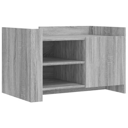 Stolić za kavu siva boja hrasta 80x50x50 cm konstruirano drvo - Sivi hrast sonoma 1 80 cm Cijena
